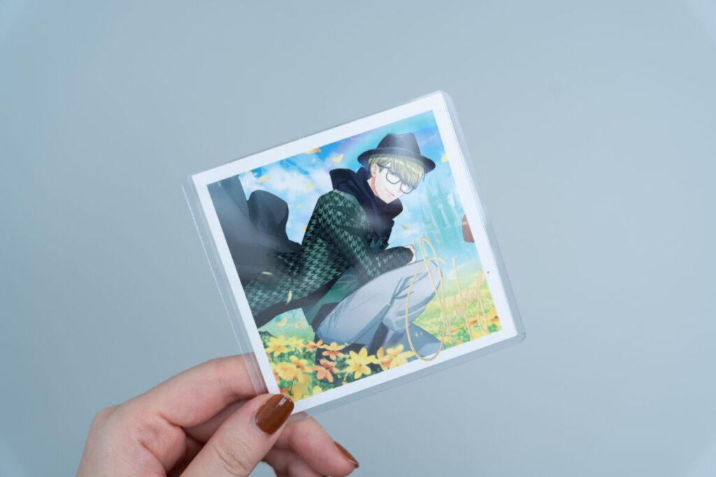 matsumura「ましかく 写真用 硬質カードケース 10枚入り」封入例
