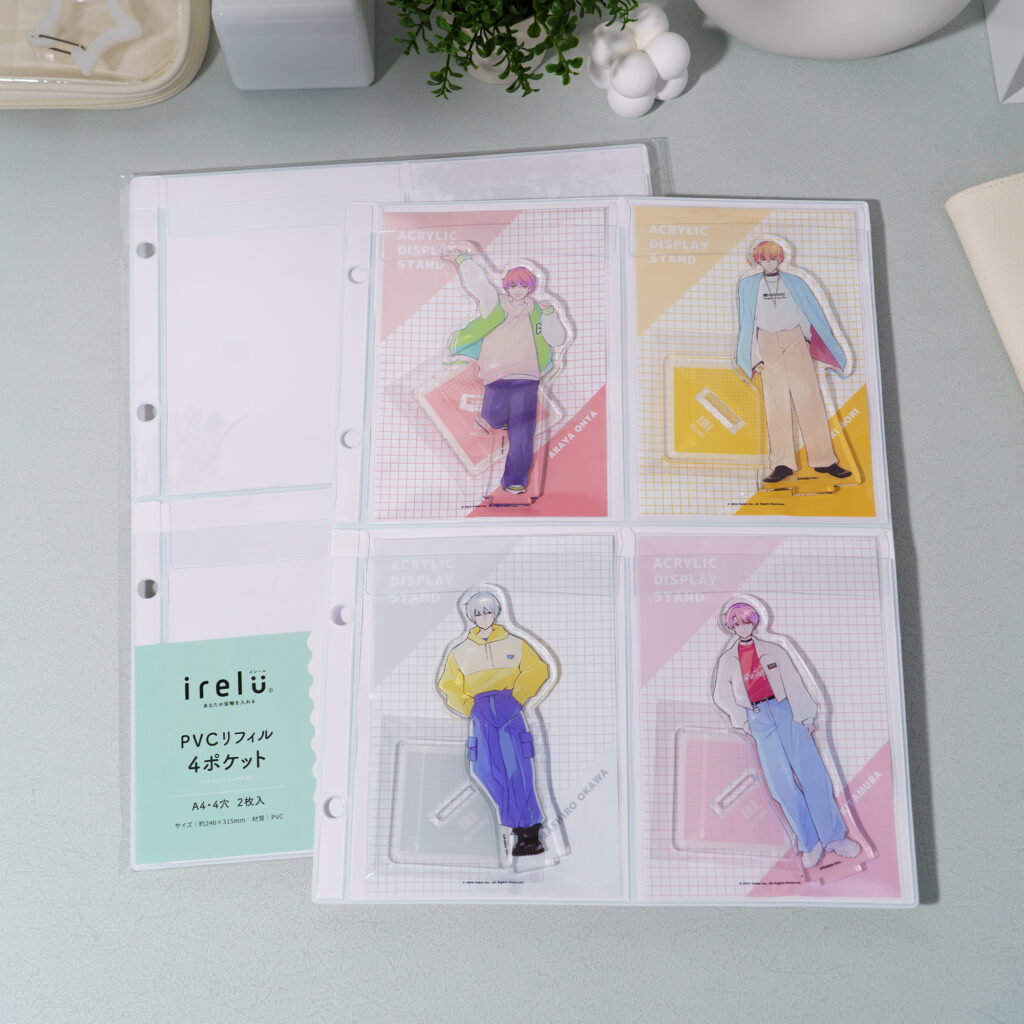 イレール PVCリフィル 4ポケット