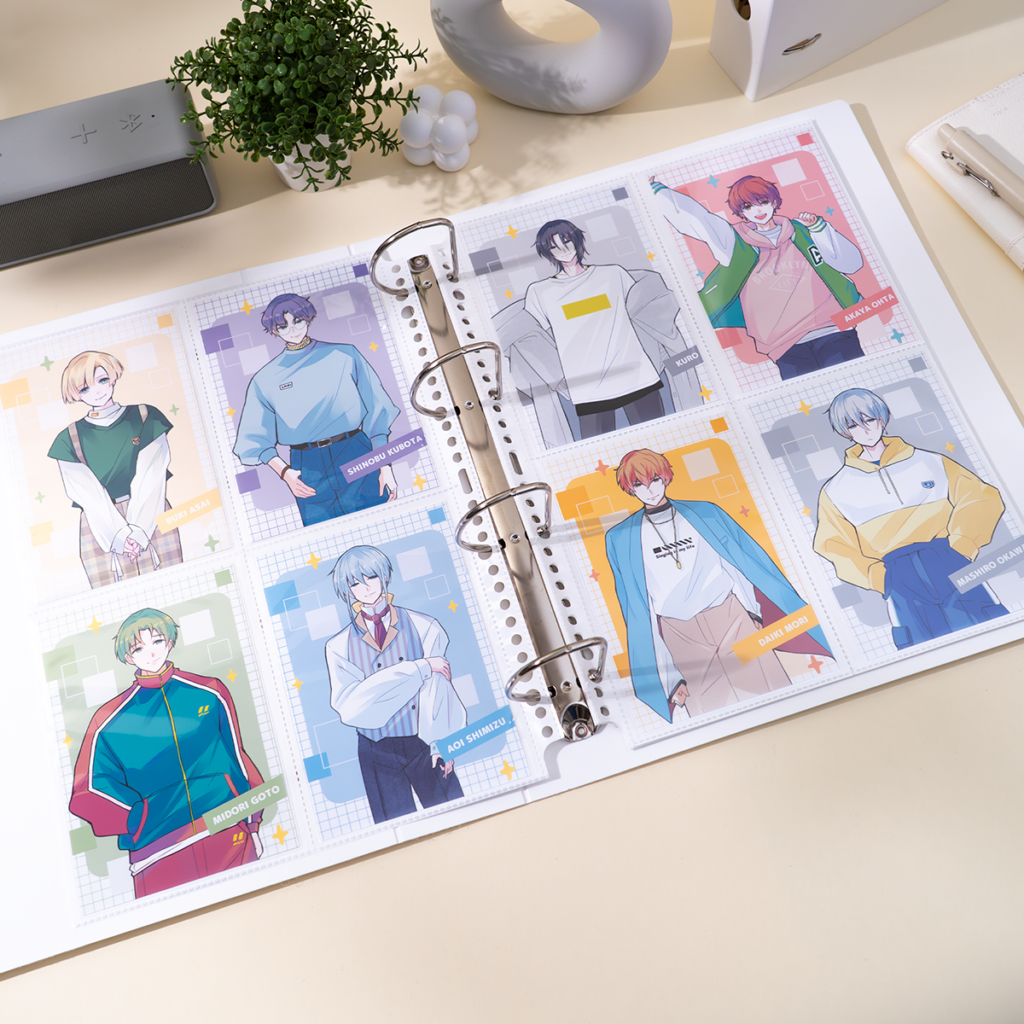 イレールバインダーリフィル 4ポケット(両面)ポストカード用