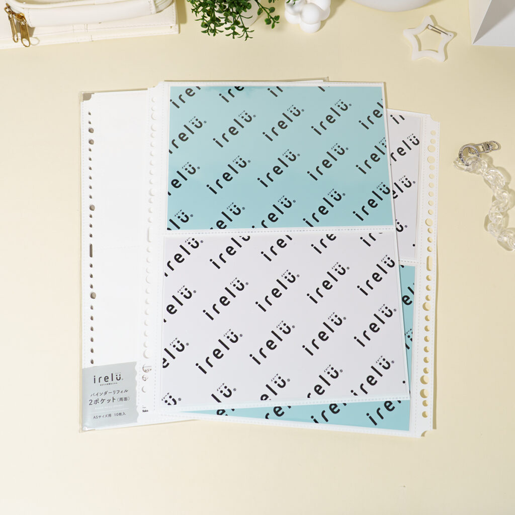 イレールバインダーリフィル 2ポケット(両面) A5サイズ用