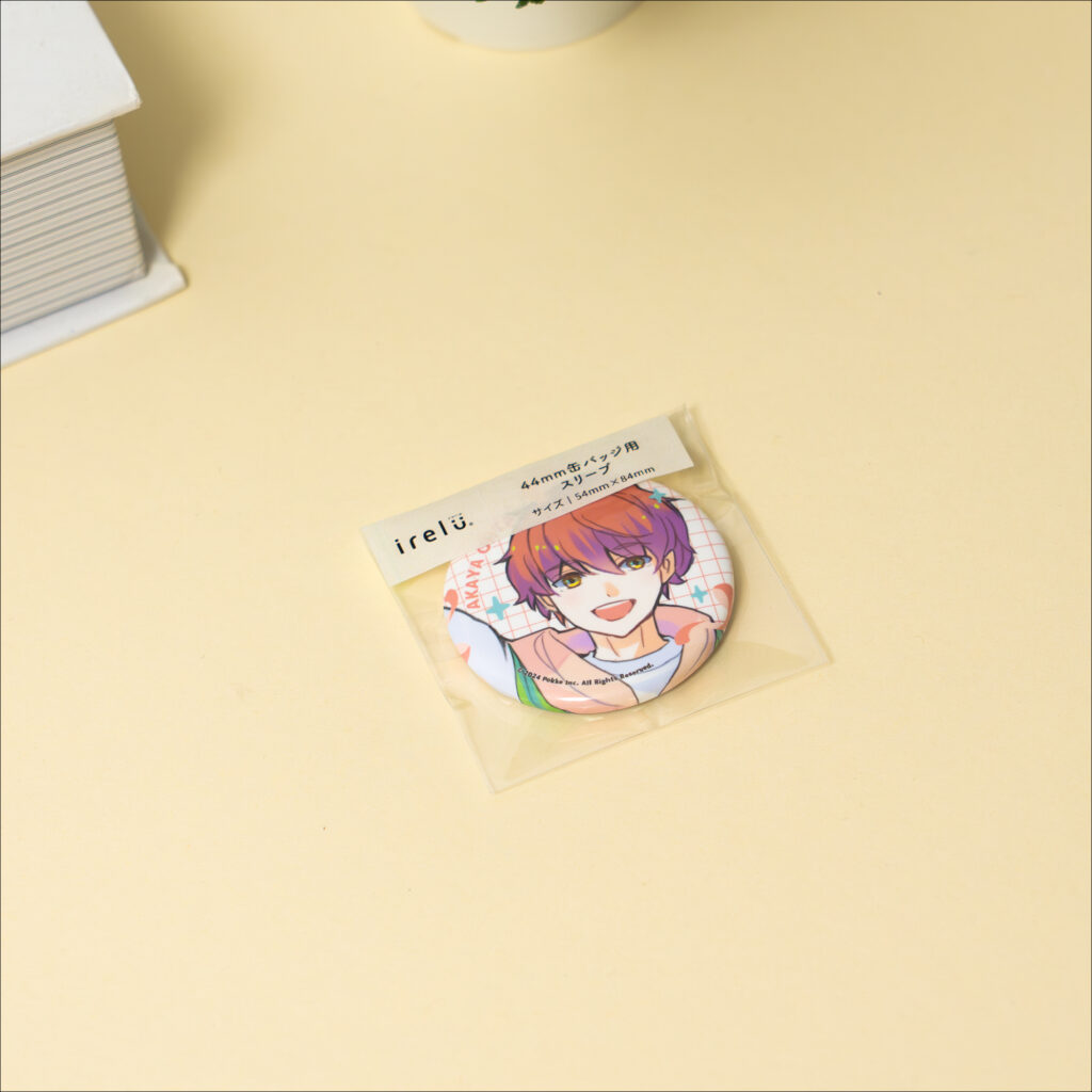 イレールスリーブ 44mm缶バッジ用